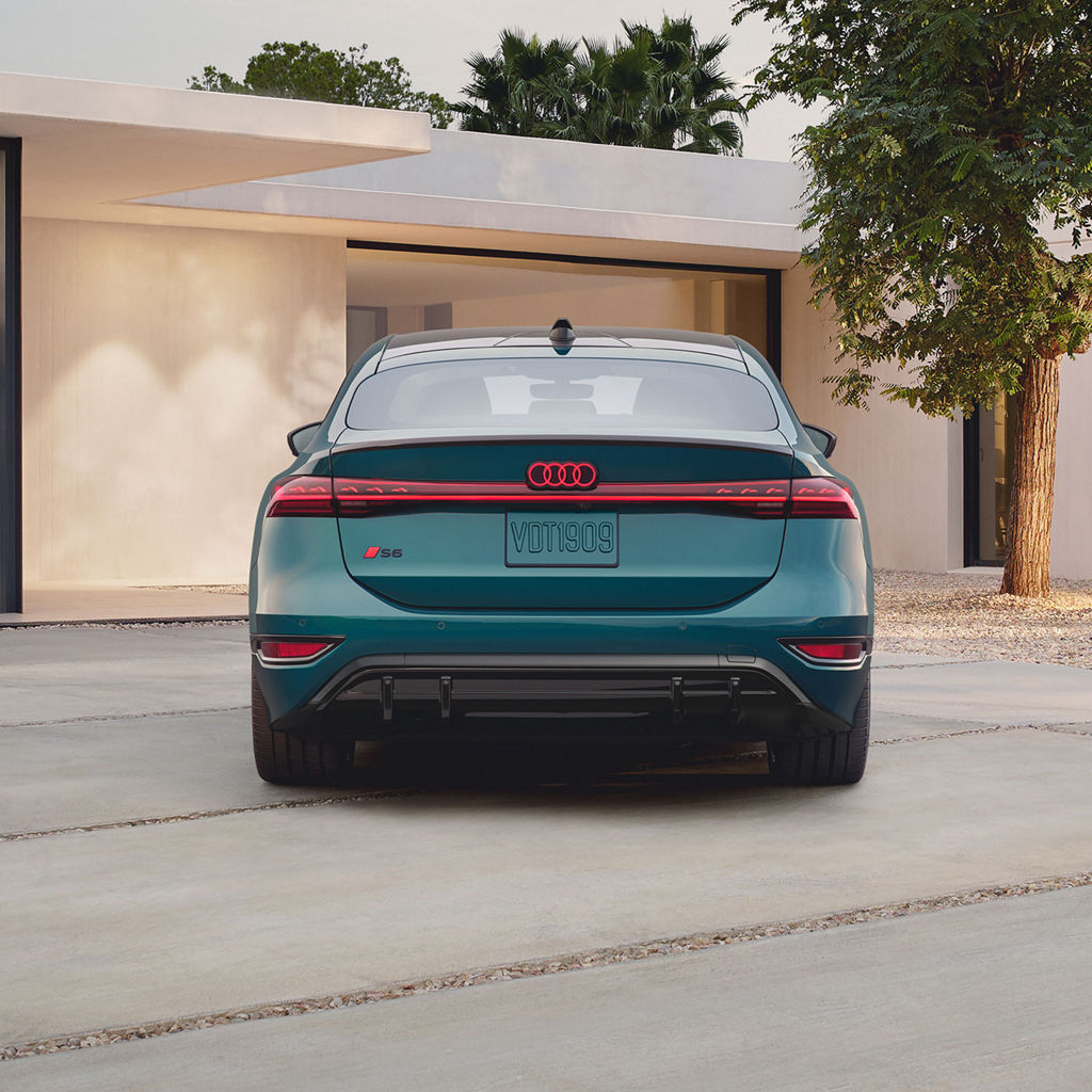 2025 audi s6 e-tron rear exterior view 
