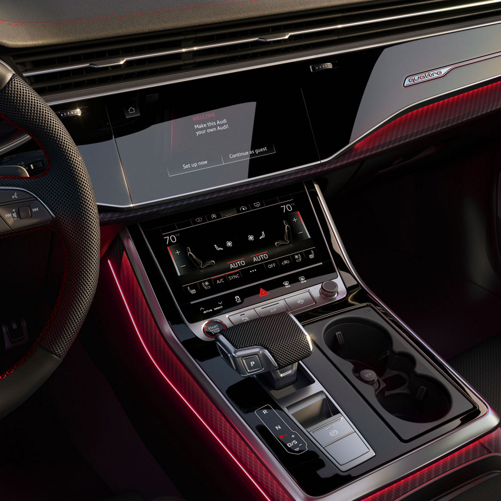 audi sq8 interior dash 