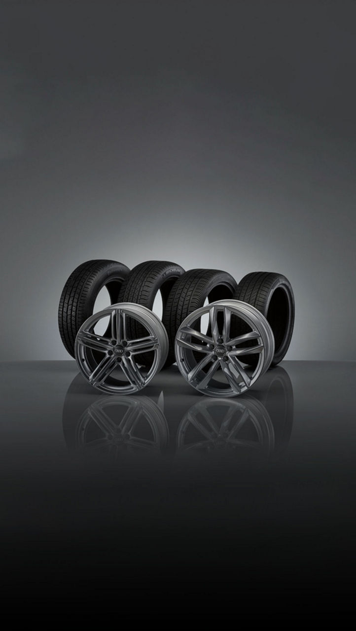 Image of wheels, tires, and rims.