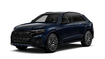 Vue de trois quarts latérale de l'Audi SQ8.