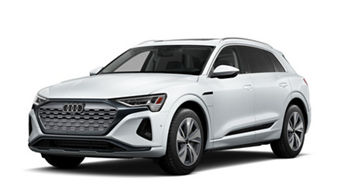 3/4 front view of the Audi Q7.