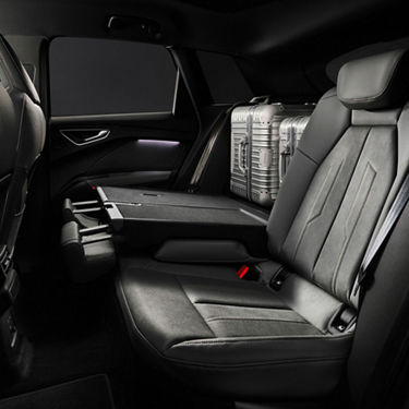 Interior shot of cargo space in the 2022 Audi Q4 e-tron®.