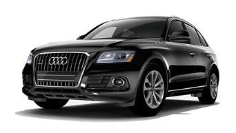2/4 front view of the Audi Q5.