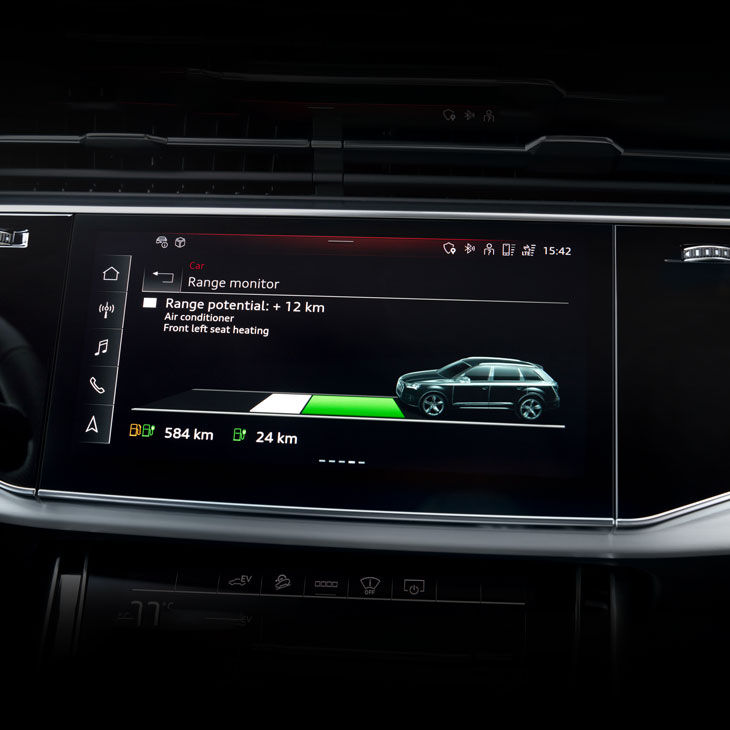 Audi e tron battery range discount