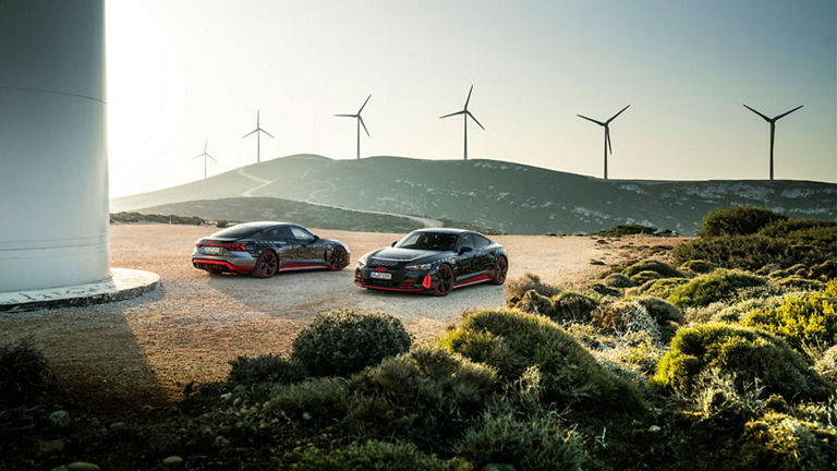 Audi RS e-tron® GT prototype.