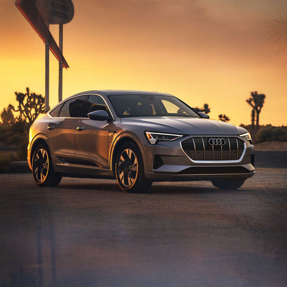 The Audi e-tron Sportback.