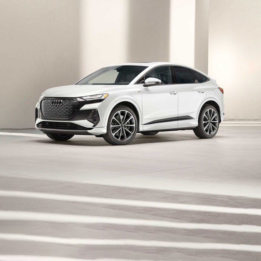 Avant de l'Audi Q4 e-tron Sportback