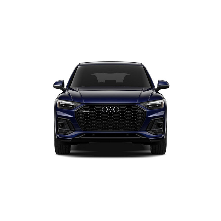 Front view of the Audi Q5 Sportback.