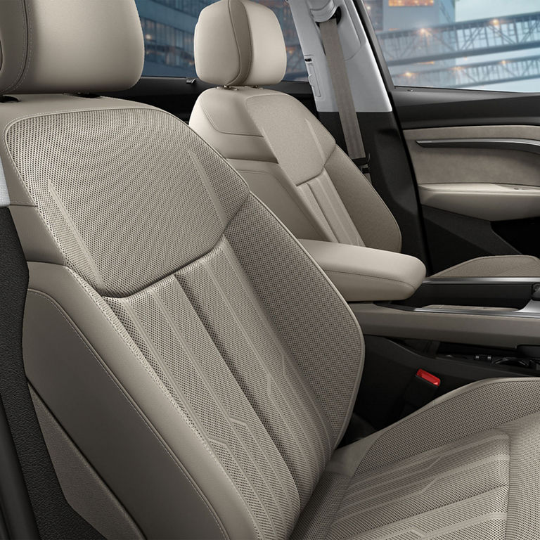 Interior view of the Audi e-tron® Sportback.