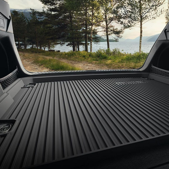 Audi e-tron all-weather cargo mat.