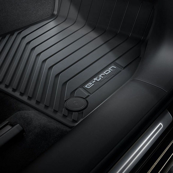 Audi e-tron all-weather floor mats.