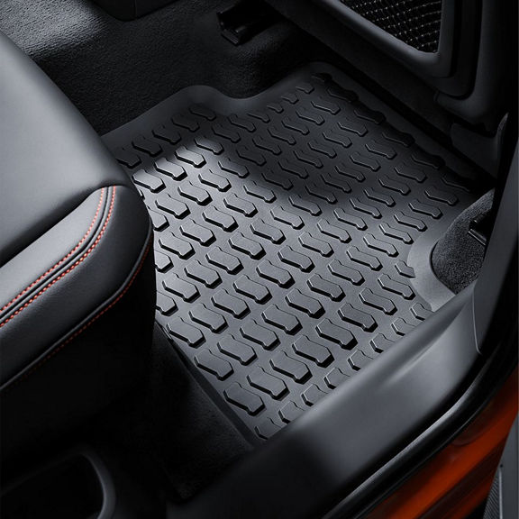 Audi Q3 all-weather floor mats.
