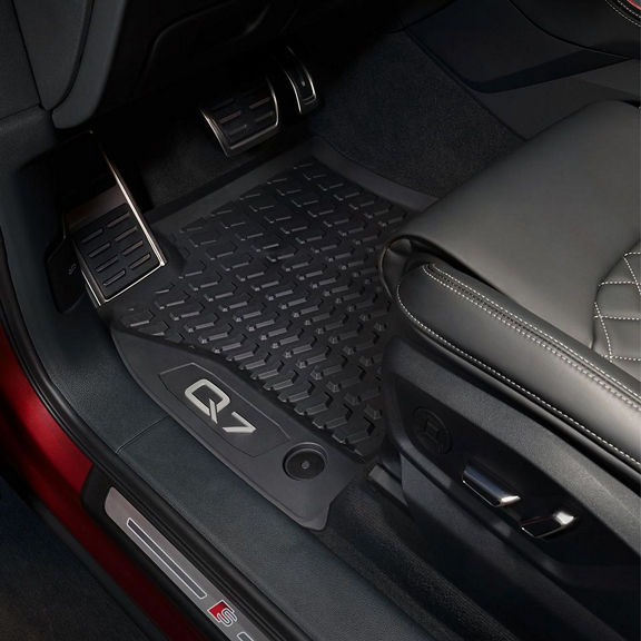 Audi Q7 all-weather floor mats.