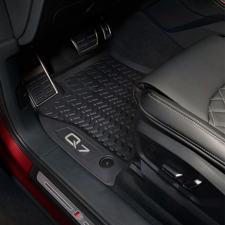 Audi Q7 all-weather floor mats.