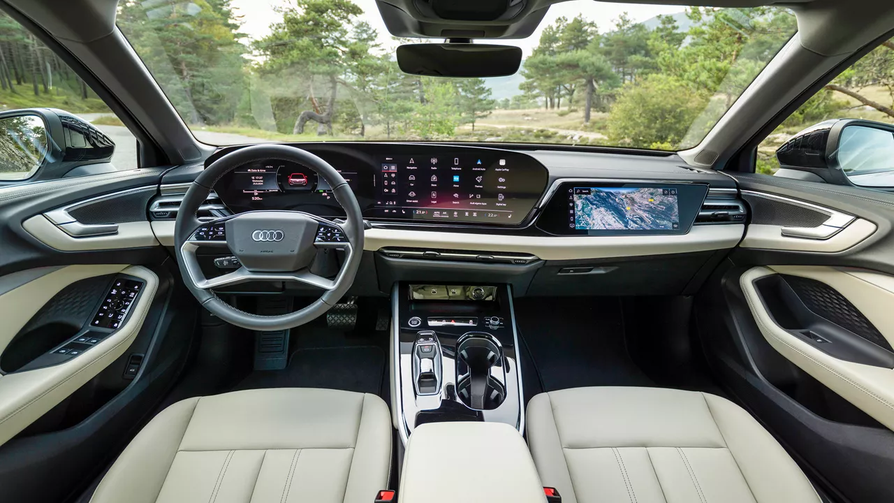 The all-new Audi A5 Dashboard