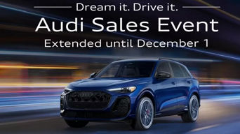 Audi sales event. 