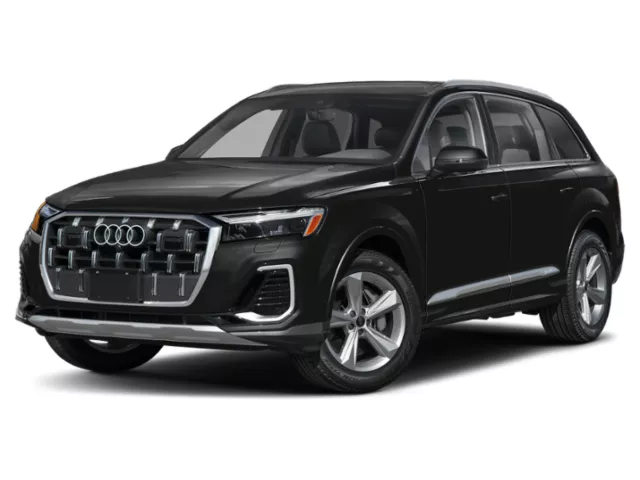 Profile view of Q7. 