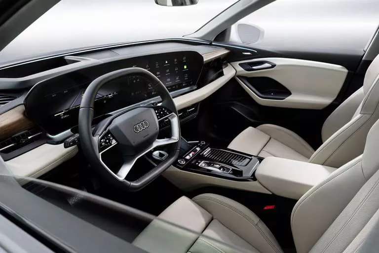 Audi Q6 interior.