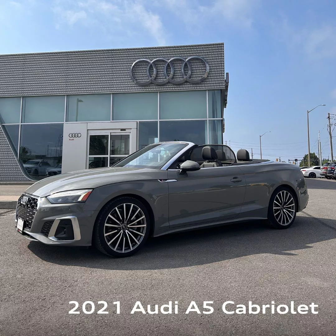Image of a 2021 Audi A5 Cabriolet