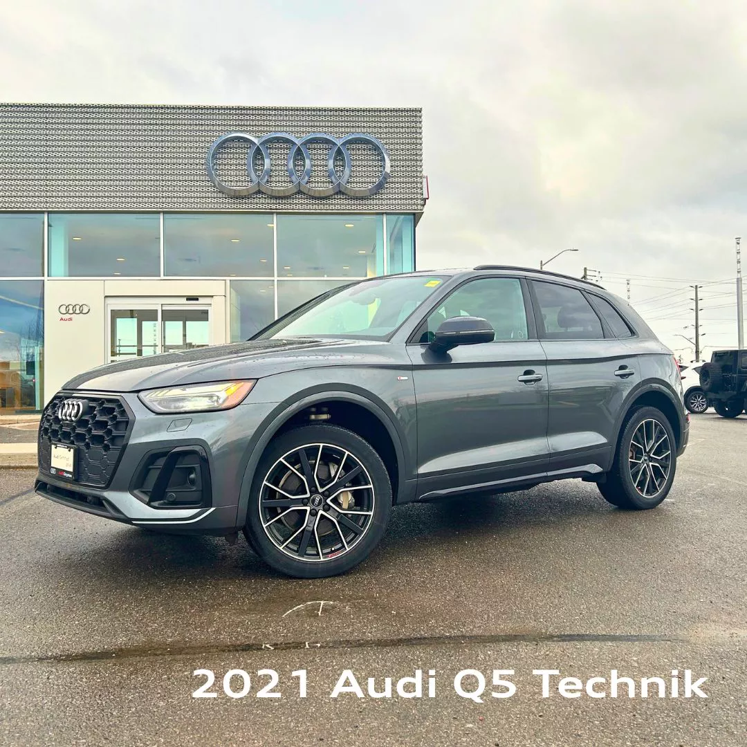 A pre-owned 2021 Audi Q3 Technik