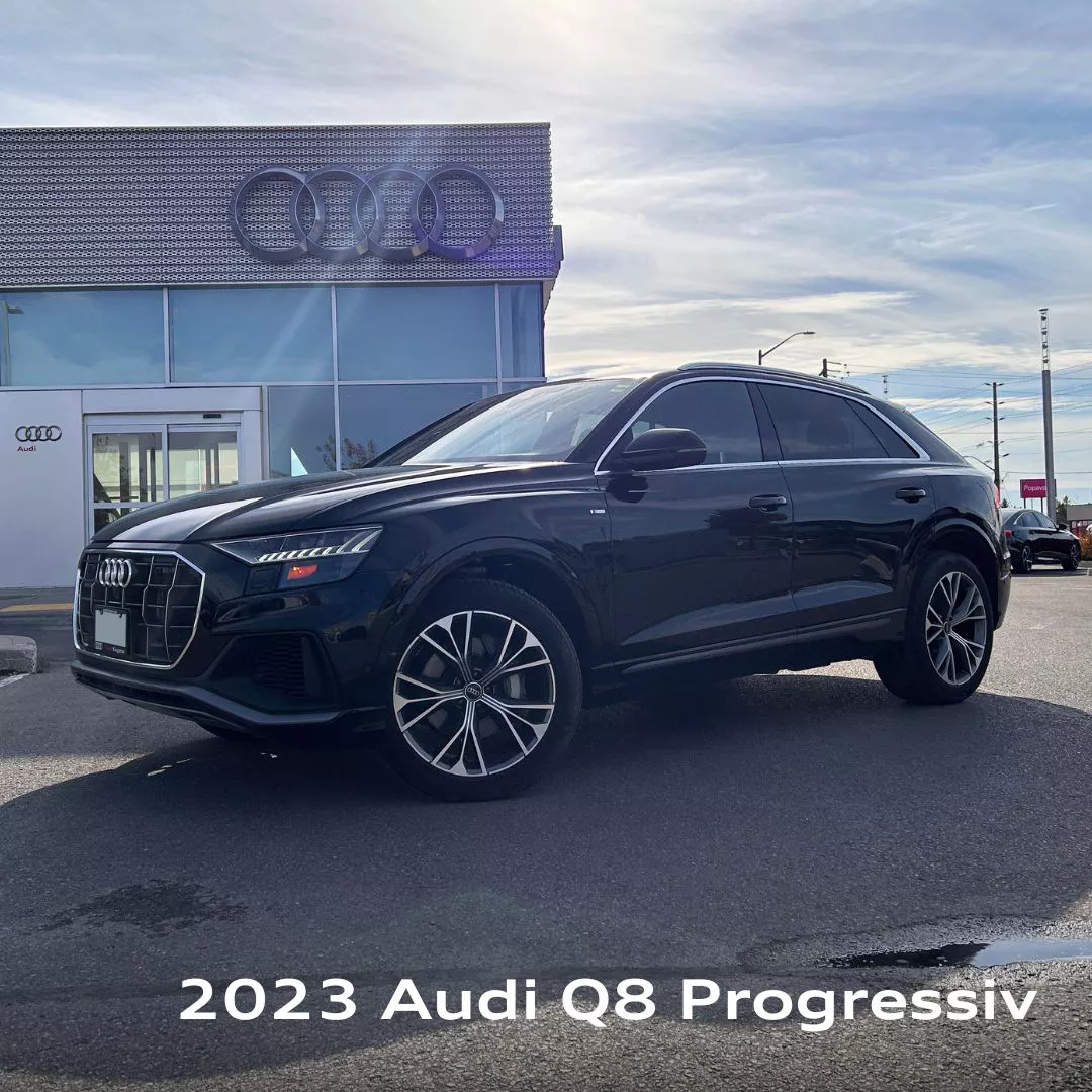 image of a used 2023 Audi Q8
