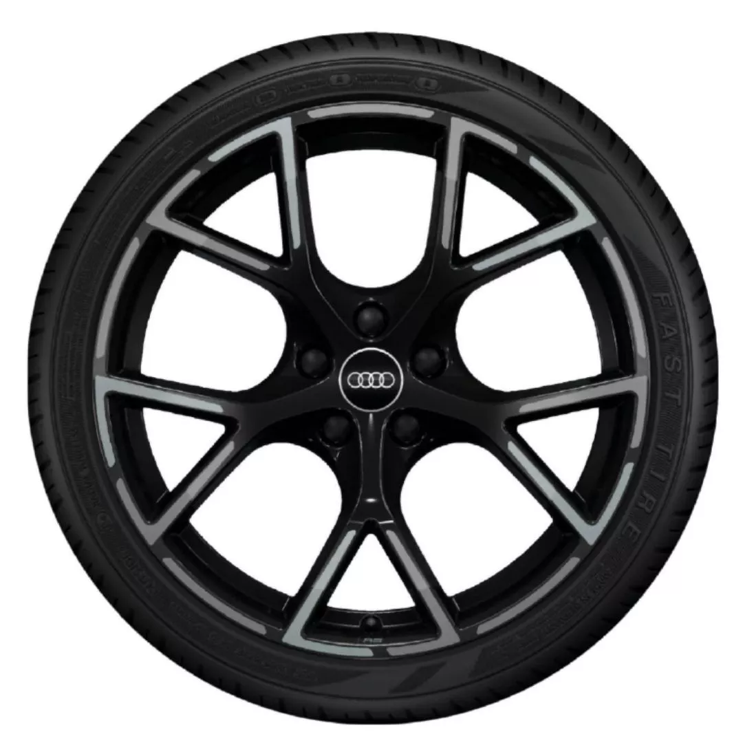 image of an RS3 winter rim and tire