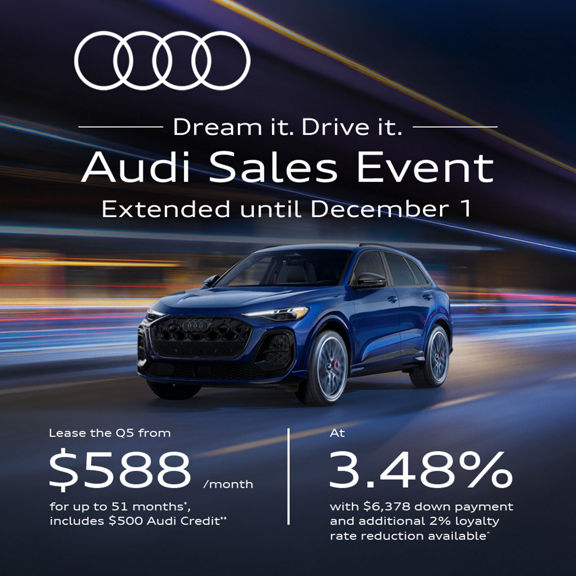Audi Sale Event