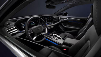 Interior of the 2026 Audi A6 Sedan.
