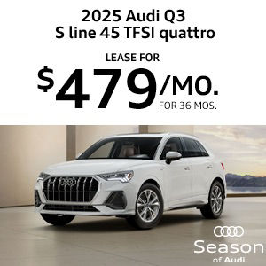 2025 Audi Q3 S line 45 TFSI quattro