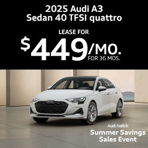 2025 Audi A3 Sedan 40 TFSI quattro