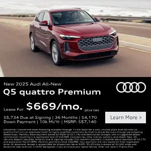 all-new 2025 Audi Q5 quattro Premium