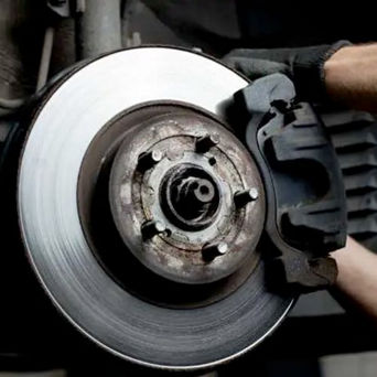 Brake pads & rotors. 