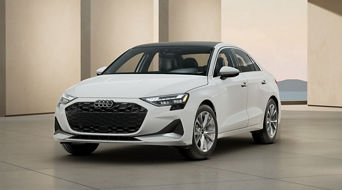 side view of A3 sedan