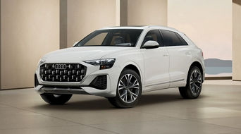 side profile of Audi Q8