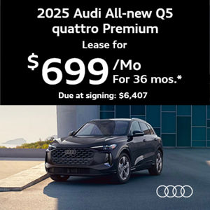 Audi Q5 parked