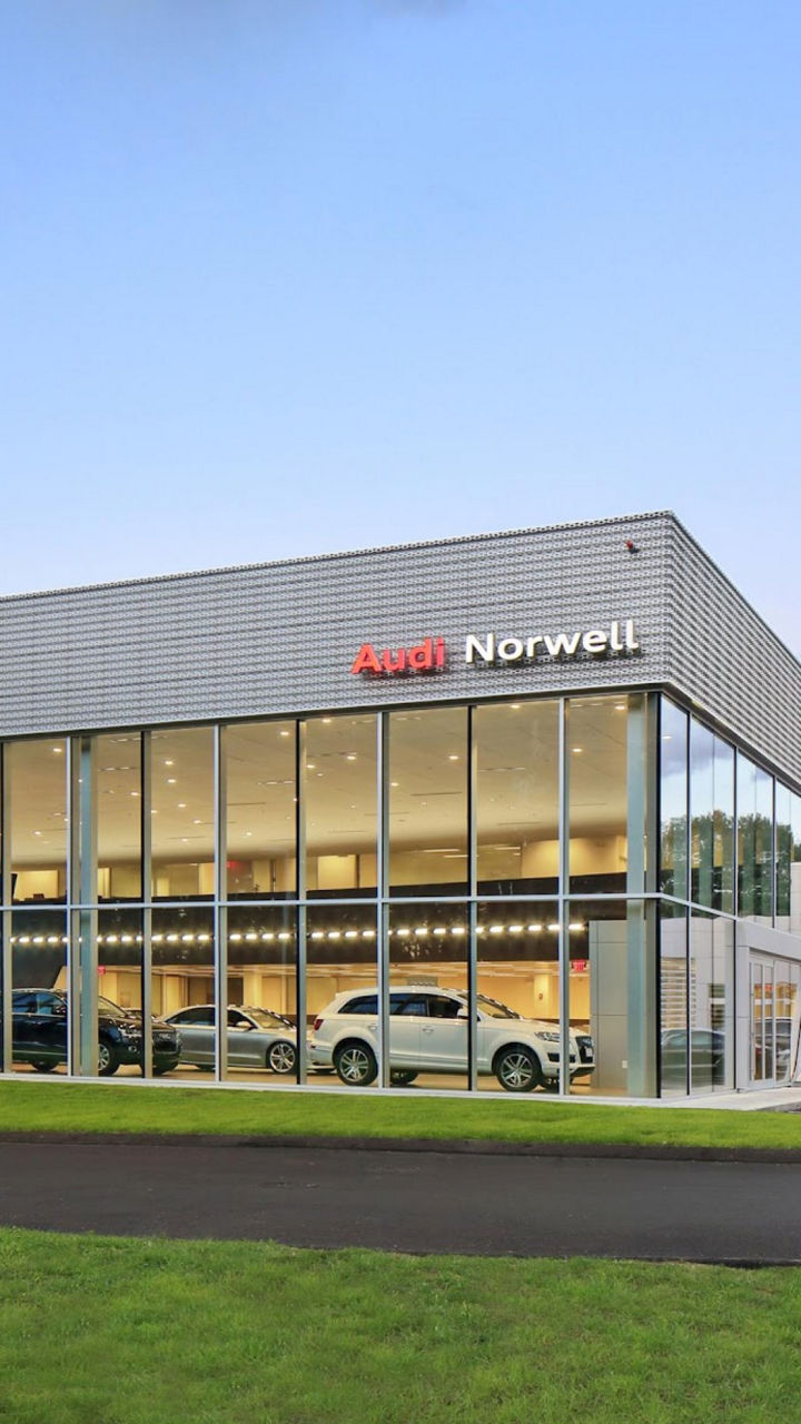 Audi Norwell dealership.