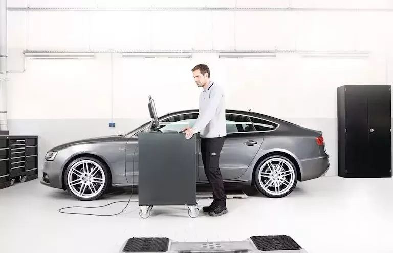 Audi service representative.