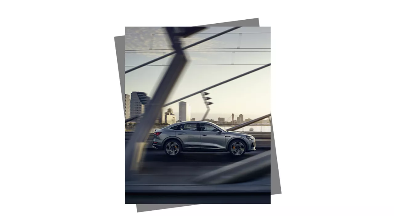 Audi accelerating.