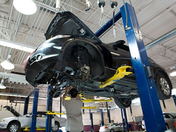 Image of a vehicle in service.