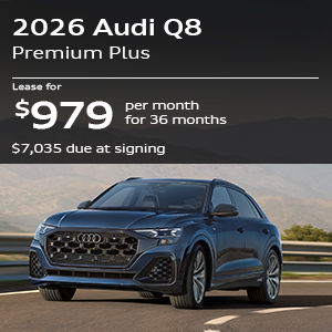 2026 Audi Q8 Specials