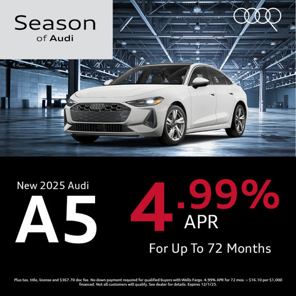 New 2025 Audi A5