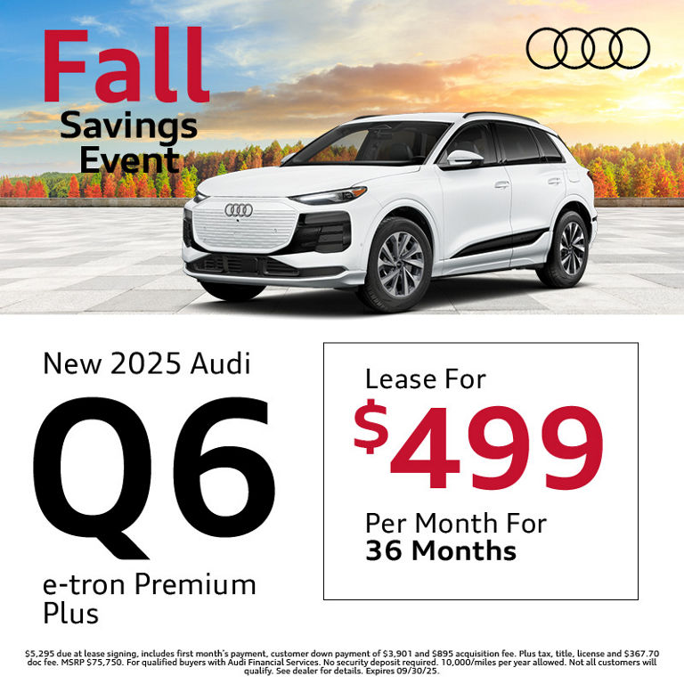 New 2025 Audi Q6 e-tron