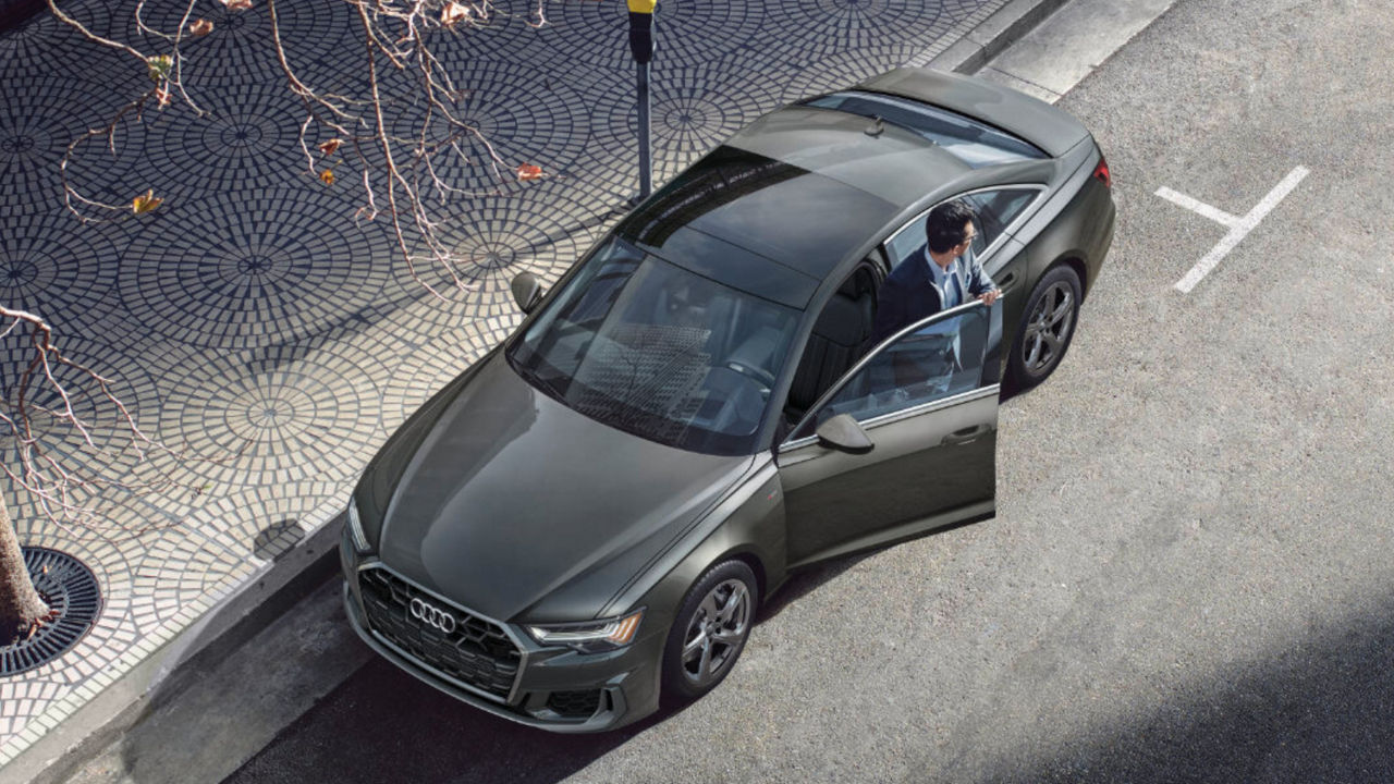 2025 Audi A6 Exterior Parked On City Street