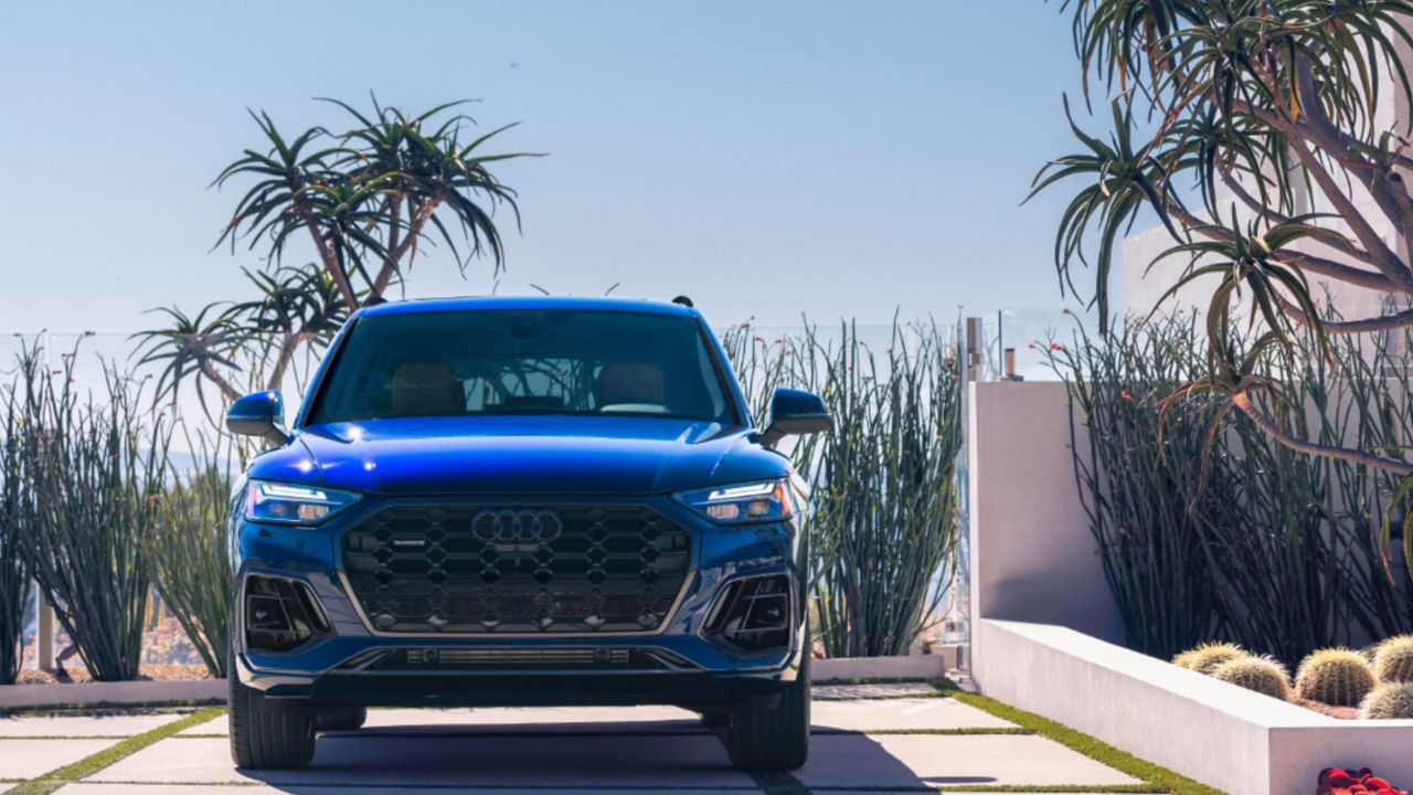 2025 Audi Q5 Exterior Parked Front View By Plants