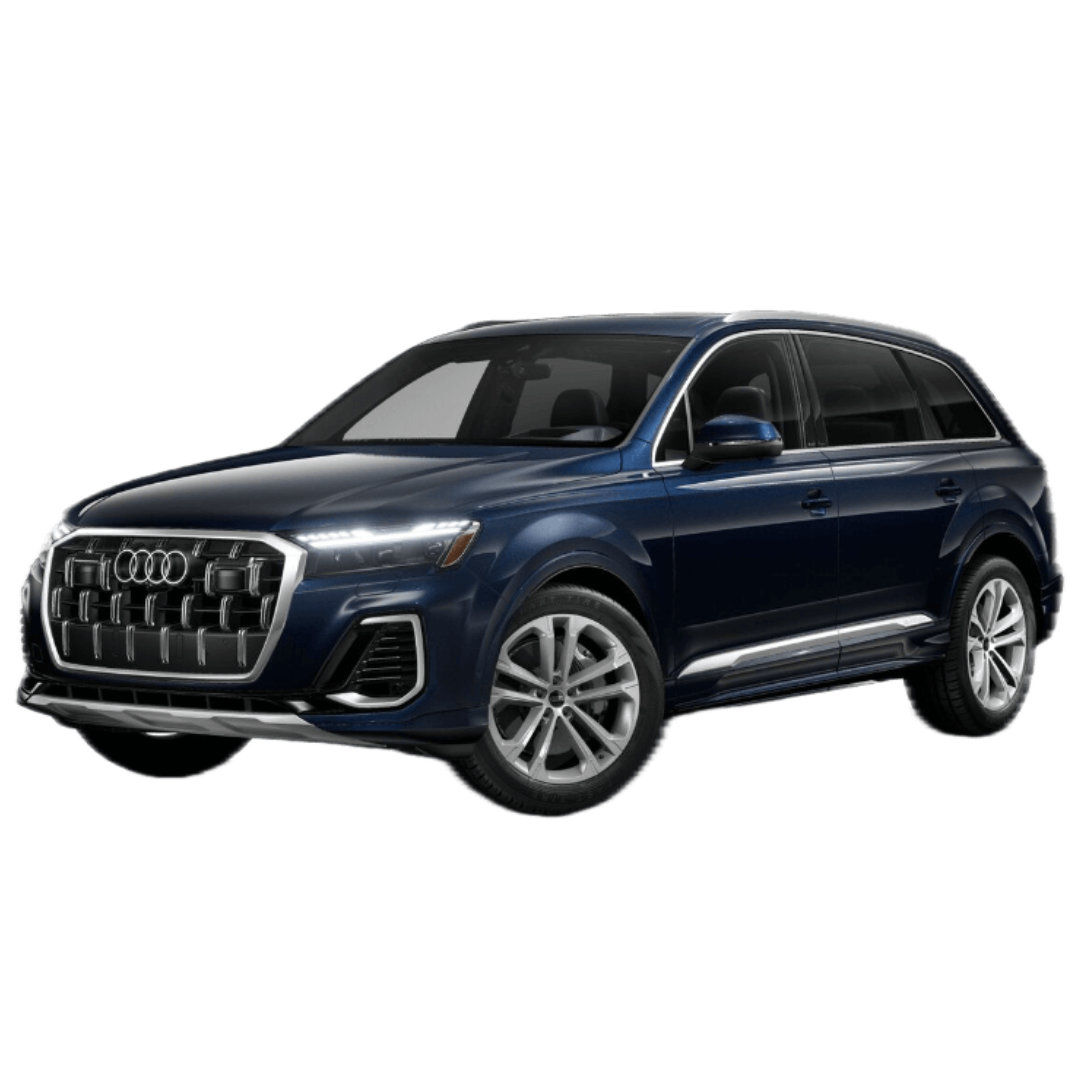 2025 Audi Q7 Prestige Waitomo Blue Metallic Jellybean