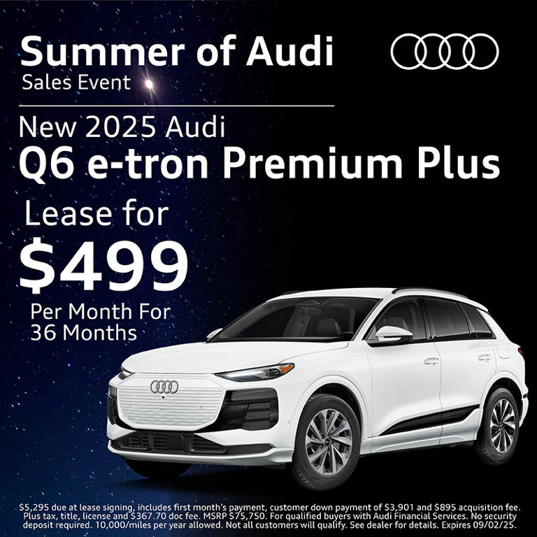New 2025 Audi Q6 e-tron