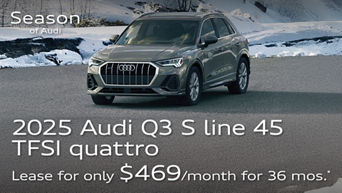 2025 Audi Q3 S line 45 TFSI quattro Lease  