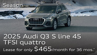 2025 Audi Q3 S line 45 TFSI quattro Lease
