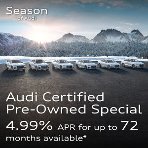 Audi Certified Pre-Owned Special 4.99% for up to 72 months available*