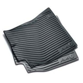 Profile view of floor mats. 